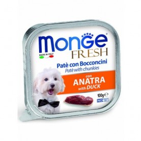 Monge Fresh Влажный корм с уткой для собак, 100 г