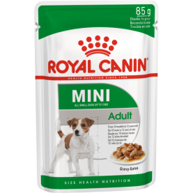 Royal Canin Mini Adult Gravy Влажный корм для собак мелких и карликовых пород от 10 мес до 12 лет, 85 г