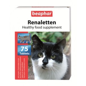 Beaphar Витамины Renaletten для кошек с проблемами почек, 75 шт