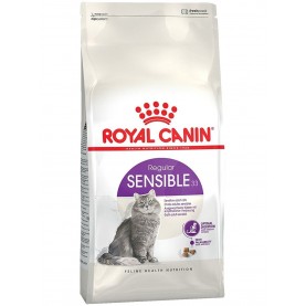 Royal Canin Sensible Regular Сухой корм для кошек с чувствительной пищеварительной системой, 15 к