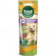 Triol Лакомство для собак «Аппетитные колбаски из ягненка», 40 г