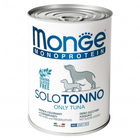 Monge Monoprotein Влажный корм с тунцом для собак, 400 г