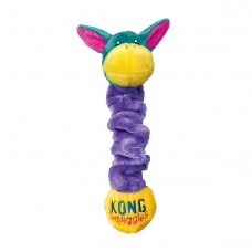 KONG Squiggles Игрушка в виде животного для собак, размер M, в ассортименте