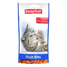 Beaphar Malt Bits для выведения шерсти из желудка котов 35 г