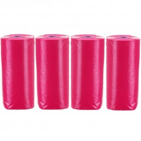 Trixie Пакеты для уборки с запахом розы, красные, 4 рулона x 20 шт