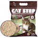 CAT STEP Wood Original Наполнитель комкующийся растительный, 10 л
