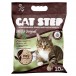 CAT STEP Wood Original Наполнитель комкующийся растительный, 10 л