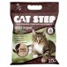 CAT STEP Wood Original Наполнитель комкующийся растительный, 10 л