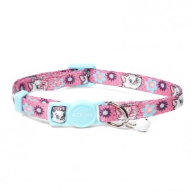 Triol-Disney Ошейник нейлоновый для кошек Disney Marie голубой XS, 10 x 180-270 мм