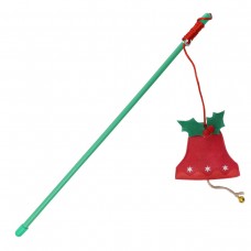 Triol NEW YEAR Игрушка-дразнилка для кошек "Колокольчик", 400 мм