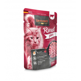 Leonardo Finest Selection Pure Beef влажный корм для кошек, 85 г