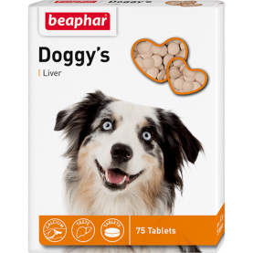 Beaphar Витамины Doggy's Liver для собак, 75 шт