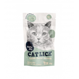 Kitty Joy Крем-лакомство из тунца и курицы для кошек, 60 г