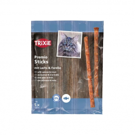 Trixie Premio Stick лакомство палочки с рыбой для кошек, 1 шт, 5 г