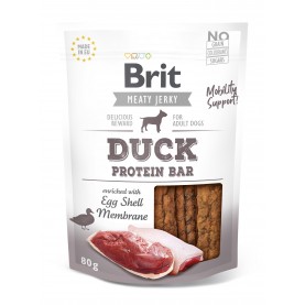 Brit Meaty Jerky лакомство батончики из утки и курицы для собак, 80 г
