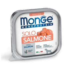 Monge Monoprotein Паштет с лососем для собак, 150 г