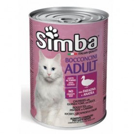 Simba Влажный корм с уткой для кошек, 415 г