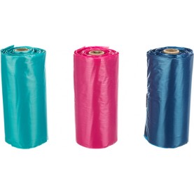 Trixie Пакеты цветные для уборки, в рулоне 15 шт, 8 рулонов