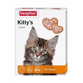 Beaphar Витамины Kitty's Junior для укрепления организма для котят, 150 шт