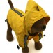 PUPPIA Плащ для собак со светоотражающими лентами "Base Jumper", желтый, S