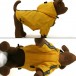 PUPPIA Плащ для собак со светоотражающими лентами "Base Jumper", желтый, S
