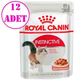 Royal Canin Instinctive 12+ Gravy Влажный корм для взрослых кошек в возрасте от 12, 85 г