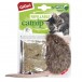 Gigwi REFILLABLE CATNIP Игрушка Мышка с кошачьей мятой для кошек, 10 см