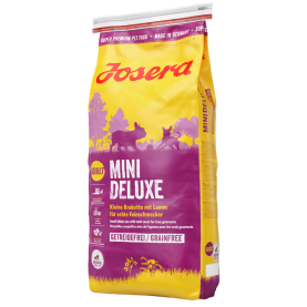 Josera Adult Mini Deluxe Сухой корм с ягненком для привередливых собак мелких пород, упаковка 15 кг, на развес 1 кг