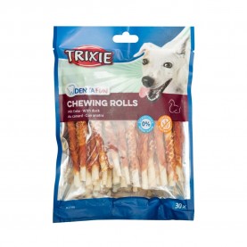 Trixie Лакомство Denta Fun со вкусом утки для собак, 240 г