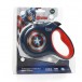 Triol Marvel Поводок-рулетка для собак Капитан Америка S, 5м до 12кг, лента