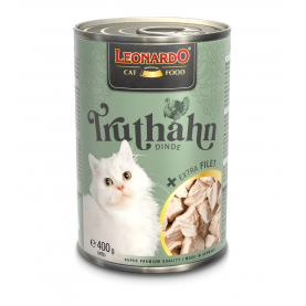Leonardo Extra Fillet Turkey влажный корм для кошек, 400 г