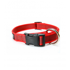 JULIUS-K9 Ошейник Collar красно-серый, 39-65 см