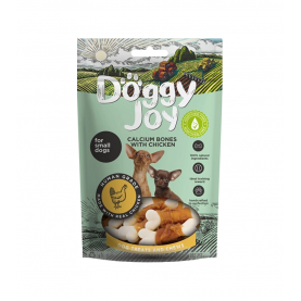 Doggy Joy Лакомство Кальциевые косточки с курицей для собак мелких пород, 55 г