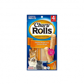 Inaba Churu Rolls лакомство для кошек палочки с курицей, 1 шт, 10 г