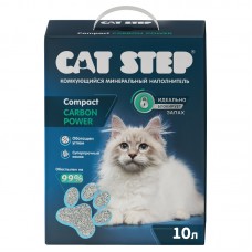 CAT STEP Compact Carbon Power Наполнитель комкующийся минеральный, 10 л