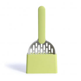 Nunbell Совок для кошачьего туалета с подставкой 26×11 см