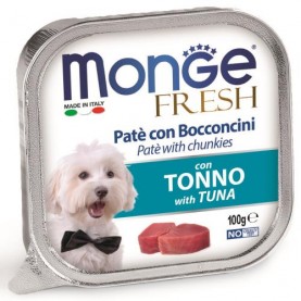 Monge Fresh Влажный корм с тунцом для собак, 100 г
