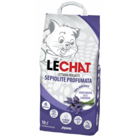 Lechat Наполнитель комкующийся с ароматом лаванды для кошачьего туалета, 6 кг (10 л)
