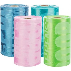 Trixie Пакеты цветные для уборки, в рулоне 20 шт, 8 рулонов