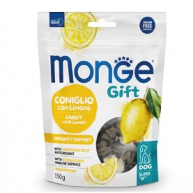 Monge Gift Лакомство с кроликом и лимоном для собак, 150 г