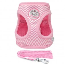 Triol-Disney Комплект шлейка-жилетка и подводок для кошек Disney Marie S, обхват груди 400 мм