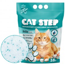 CAT STEP Arctic Breeze Наполнитель впитывающий силикагелевый, 3.8 л