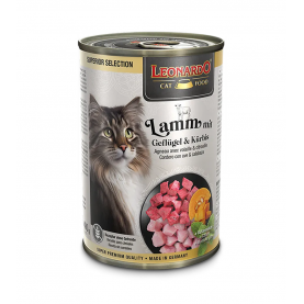 Leonardo Superior Selection Lamb with poultry влажный корм для кошек, 400 г