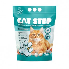 CAT STEP Arctic Breeze Наполнитель впитывающий силикагелевый, 7.6 л