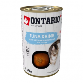 Ontario Суп с тунцом для котят, 135 г