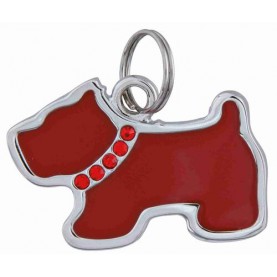 Trixie Медальон-адресник в форме собаки для собак, 3.5 x 2.5 см