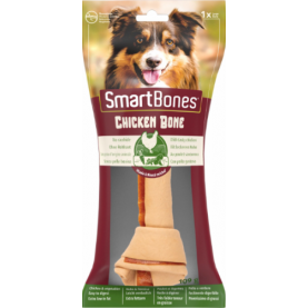 8in1 Smart Bones Лакомство косточки с курицей и овощами для собак, 16 г