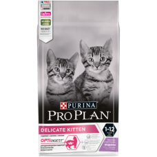 Purina Pro Plan Delicate Сухой корм с индейкой для котят, 1.5 кг