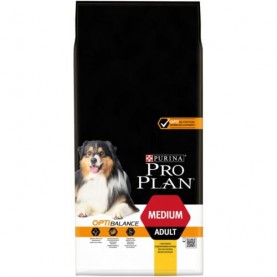 Purina Pro Plan Сухой корм с курицей для взрослых собак средних пород, 14 кг