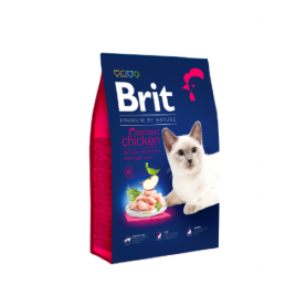 Brit Premium Sterilized Сухой корм с курицей для кошек, 8 кг, на развес 1 кг